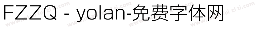 FZZQ - yolan字体转换